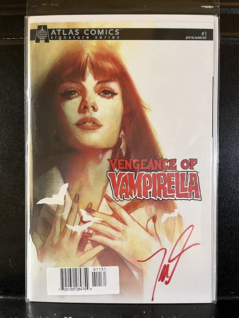 Vengeance Of Vampirella 50 Atlas Comics Signature Series By Thomas