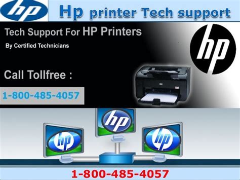 Hp Printer Tech Support Number 1 800 485 4057