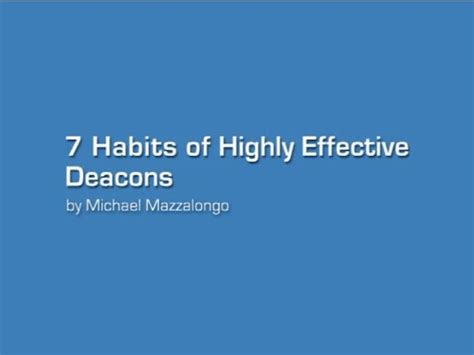 7 Habits of Highly Effective Church Members: Christians, Ministers ...