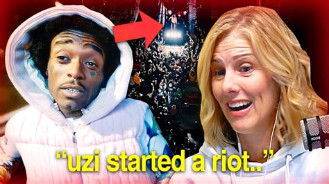 mom reacts to lil uzi vert just wanna rock [official music video] youtube