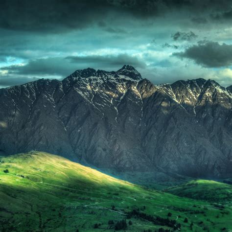 Mountains Landscape In New Zealand Ipad Air Wallpapers Free Download