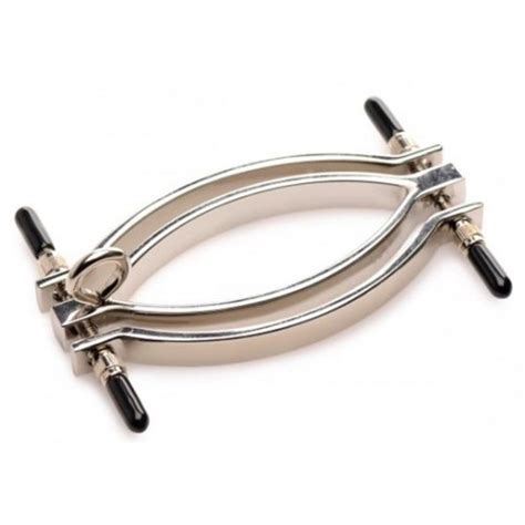 Master Series Adjustable Pussy Clamp With Leash Sex Toys At Adult Empire