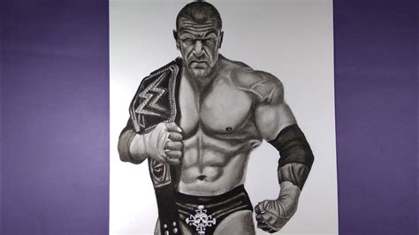Triple H Drawing☺️ Youtube
