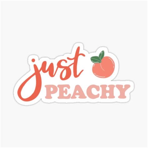 Just Peachy Ts And Merchandise Redbubble