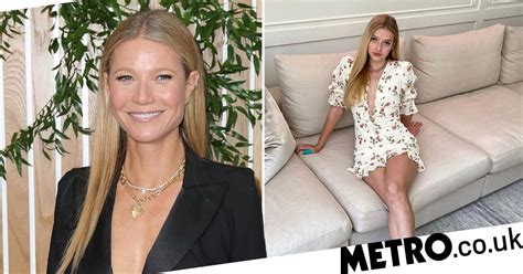 gwyneth paltrow daughter apple martin pictured on her 16th birthday metro news