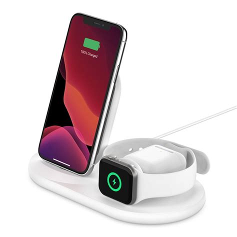 Belkin Boost Charge 3 In 1 Wireless Charging Dock For Apple Devices