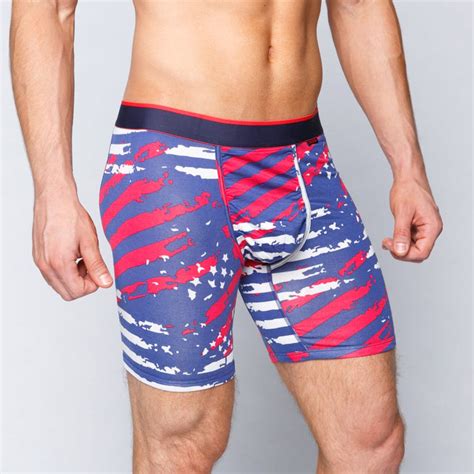 American Boxer Shorts American Flag Underwear The Chivery