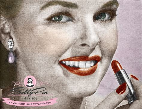 1952 1000 Hints Beauty Magazine Todays Lessonlipstick Bobby Pin