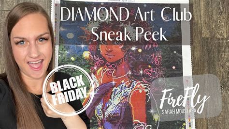 Diamond Art Club Black Friday Sneak Peek Firefly By Sarah Moustafa