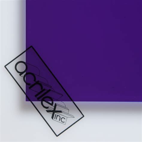 Acriglas Transparent Purple Acrylic Sheet