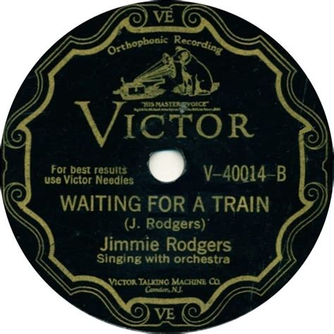 Jimmie Rodgers Waiting For A Train Lyrics Genius Lyrics