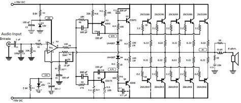 I designed it specifically for use as an amplifier for the digital sound card in my computer. Class h 2000 watt amplifier circuit diagram - Кладезь секретов