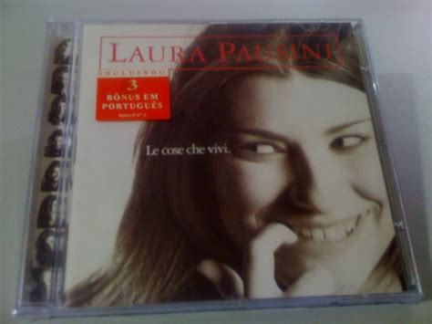 Laura Pausini Le Cose Che Vivi Cd Lacrado 3 Bônus Frete 699 Mercadolivre