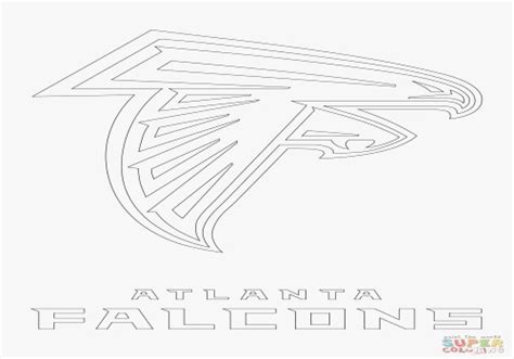 Atlanta Falcons Nfl Team Logo Coloring Pages Printable Coloring Pages