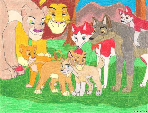 Lions And Wolves By Summershe Wolf The Lion King 1994 Cartoon