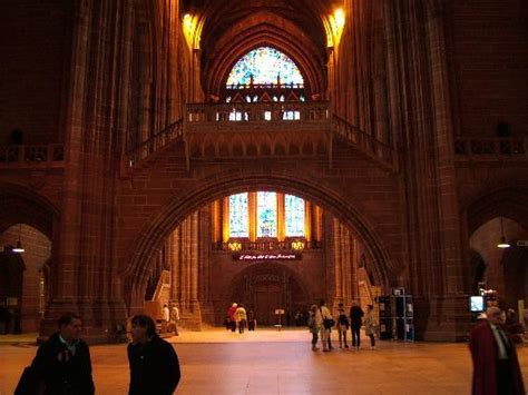 After unveiling her first piece of public art outside liverpool's anglican cathedral in 2005, she will return in september with a neon installation prepared for the great open spaces inside giles gilbert. Inside Protestant Cathedral 1. - Picture of Liverpool ...