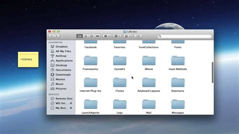 How To Reveal The Library Folder On Osx Lionmountain Lion Youtube