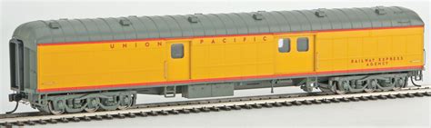 Walthers Proto Ho Scale 70 Acf Arched Roof Baggage Car Union Pacific