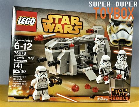 Super Dupertoybox Lego Star Wars Rebels Imperial Troop Transport