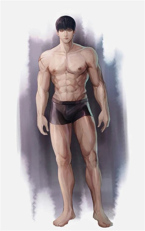 Anime Guys Shirtless Handsome Anime Guys Character Design Male