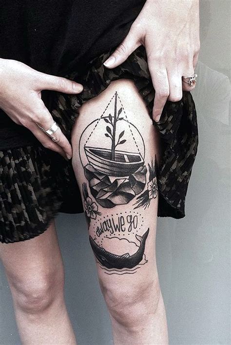 Well, first of all boat tattoo designs can be funny and beautiful. 50 Best Boat Tattoos Designs and Ideas - TattoosEra