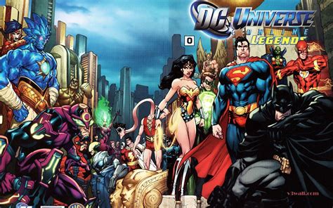 Dc Universe Wallpapers Wallpaper Cave