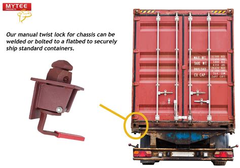 Shop Weld On Shipping Container Manual Twist Lock At Mytee