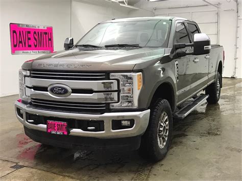 Pre Owned 2017 Ford F 350 Super Duty Lariat 4wd Diesel Crew Cab Long