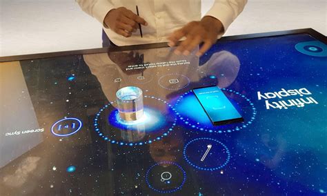 Samsung Interactive Table For Galaxy Note And Unpacked Andaward Grand Prix