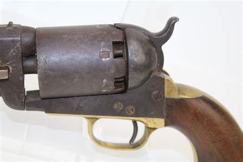 Colt 3rd Model Dragoon Percussion Revolver With Rare 8 Inch Barrel And