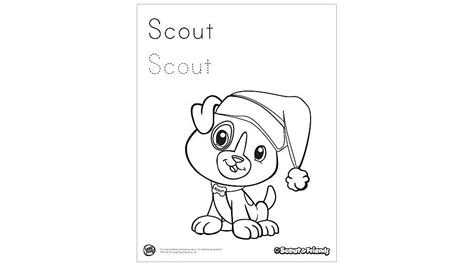 Instead, it stands alone at the end of the visible light spectrum and sits between the wavelengths of invisible ultraviolet light and blue light. Scout & Friends winter coloring pack | Coloring pages ...