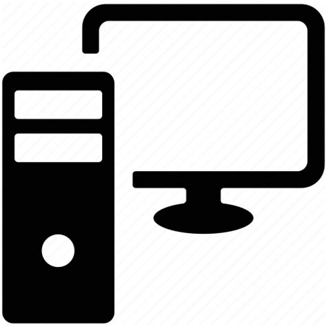 Computer, desktop, microcomputer, pc, personal computer icon - Download on Iconfinder