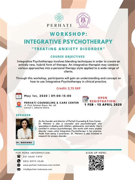 Integrative Psychotherapy Workshop Klinik Perhati