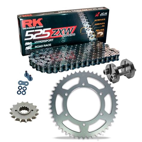 Chain and sprocket kit guide. ≫ HONDA CBR 600 F PC35 2002-2007 RK 525 ZXW Chain ...
