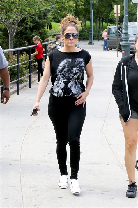 Jennifer Lopez Street Style New York City June