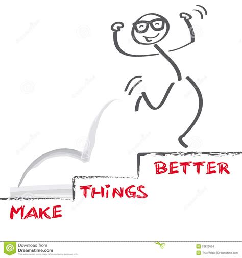 Make Things Better Stock Illustration Image 52825054