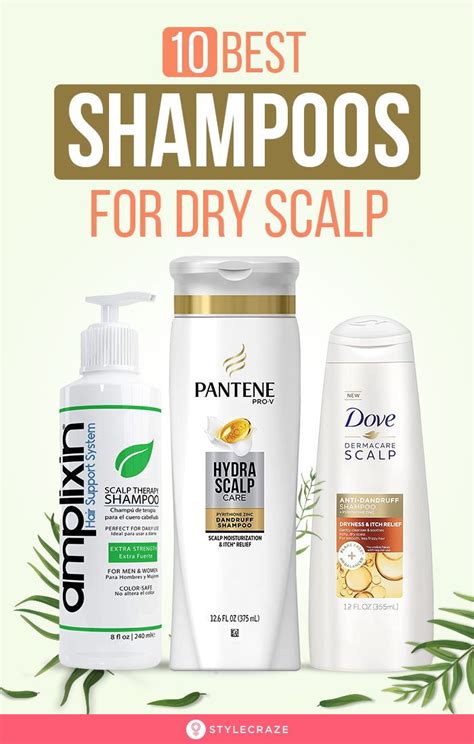Best Shampoos For Dry Scalp According To Reviews Shampoo For Dry Scalp Dry Scalp