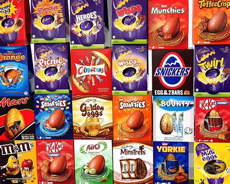 3 X Large Easter Eggs Randomly Assorted Lucky Dip Chocolate Selection