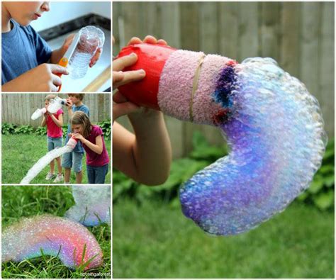 Wonderful Diy Funny Rainbow Bubble Snake