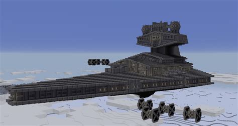 Imperial Ii Class Star Destroyer Minecraft Map