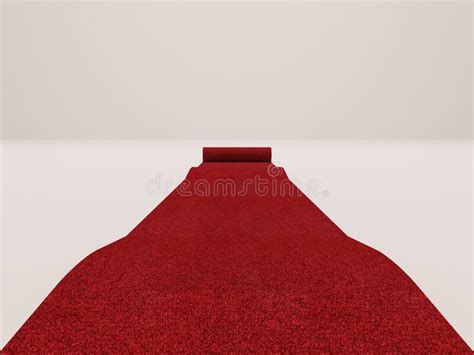 Classic Rolling Red Carpet Stock Illustrations 12 Classic Rolling Red