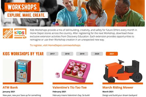 Grab Your Free Home Depot Kids Workshop Kits Today The Krazy Coupon Lady