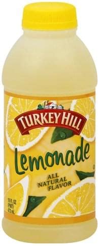 Turkey Hill Lemonade 16 Oz Nutrition Information Innit