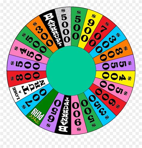 Clipart Wheel Of Fortune 10 Free Cliparts Download Images On