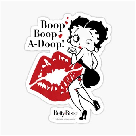Betty For Fans Kisses Sticker By Ngocson Redbubble