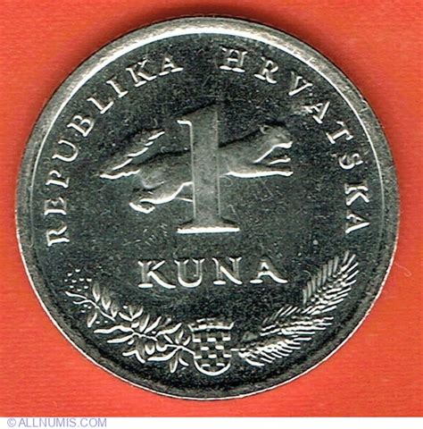1 Kuna 2019 Republic 1993 1 Kuna Croatia Coin 48364