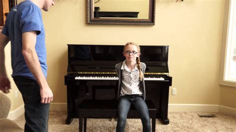 Brother And Sister Perform A Dueling Piano Mashup Of Songs From Disney S Frozen While Facing