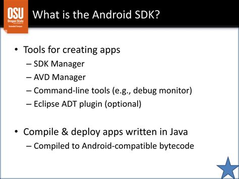 Ppt Comparison To Android Development Tools Adt And Sdk Powerpoint