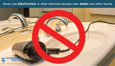 avoid using electrical appliances near water alarm companies electricity electrical appliances