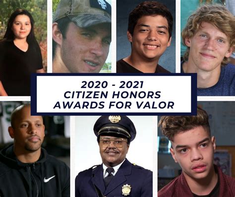 Citizen Honors Awards For Valor Nominees Congressional Medal Of Honor Society